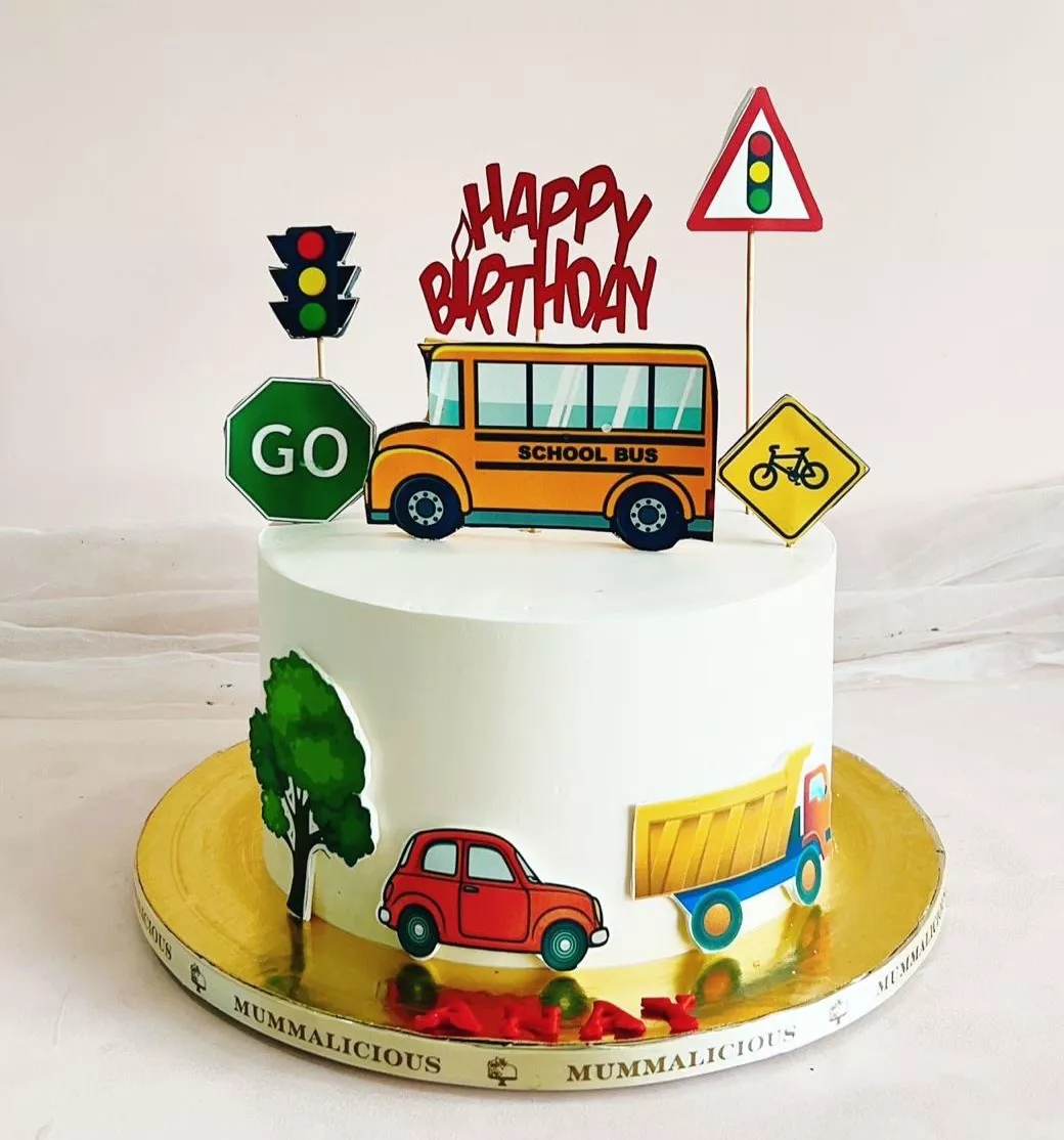 Cake/Vehicle Themed Cake in Mummaliiciousgarudacharya Palya: Adds Fun to Celebrations -  - Buy Online at MUMMALICIOUS