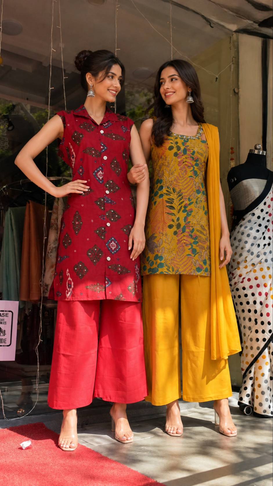 Stylish Vertican Suit displayed at SHEETESH SONI in Gorakhpurmp - Image 1
