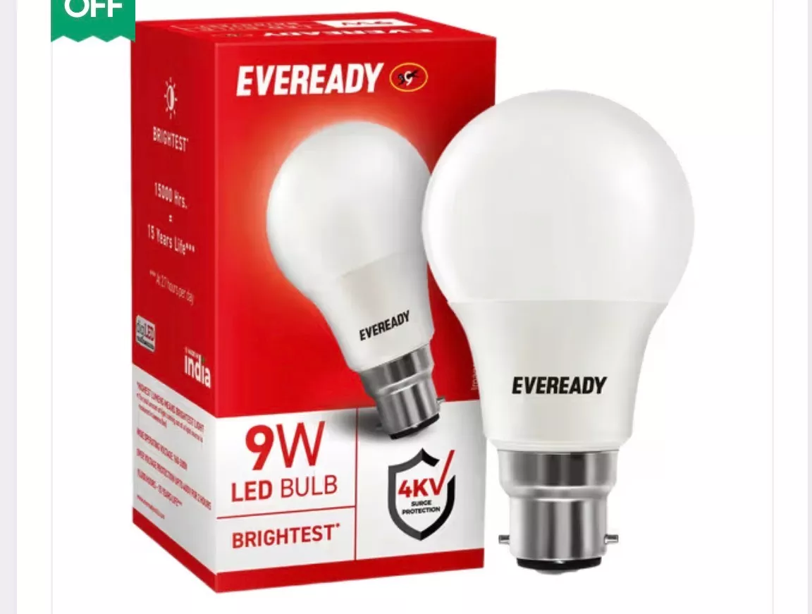 Eveready LED Bulb in VILL TOWN PUB - Energy-efficient Lighting -  - Buy Online at MOZIBUR RAHMAN