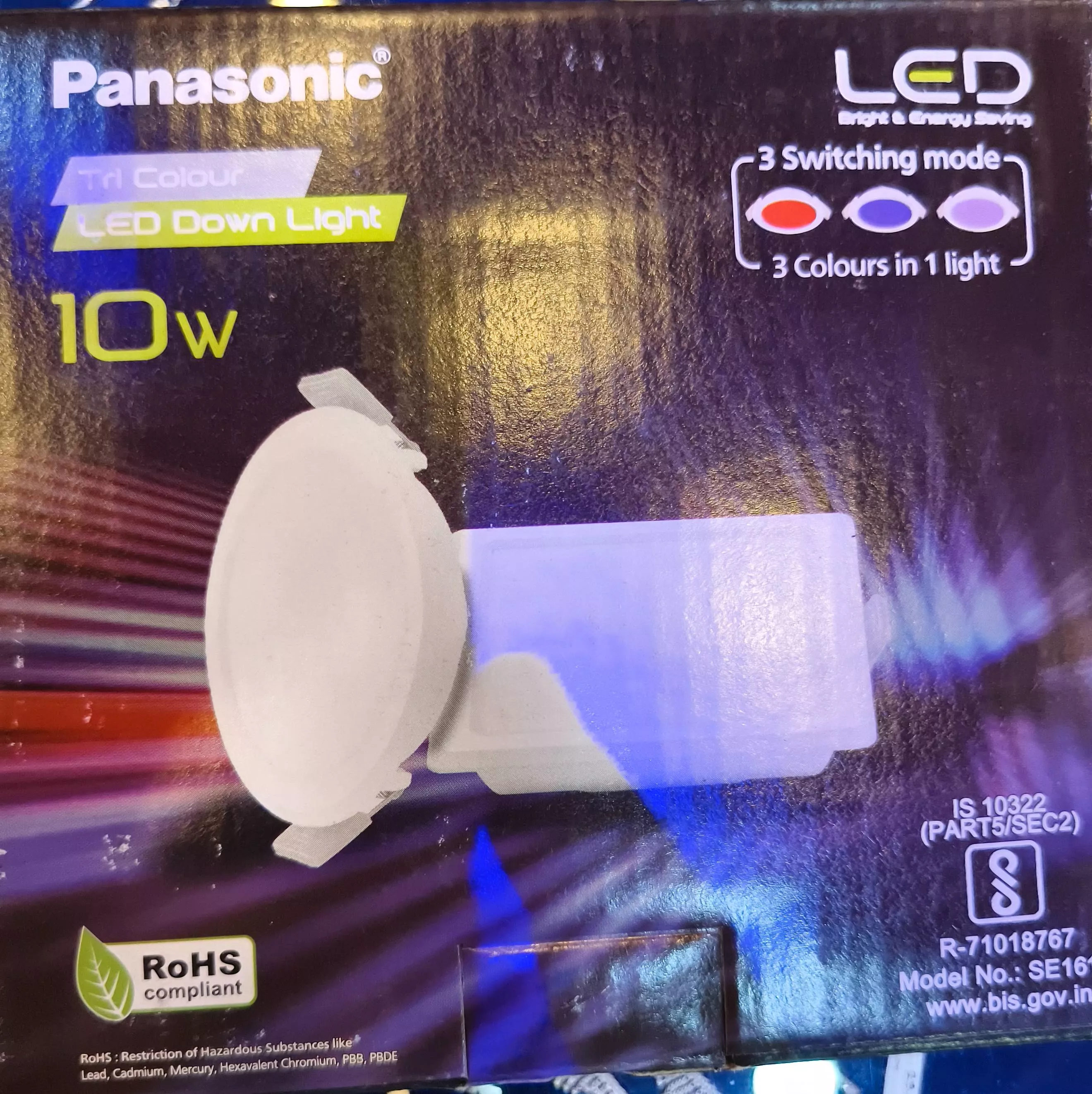 Panasonic LED Downlight in Sonamura - Energy-Efficient Lighting -  - Buy Online at JOY RAM ENTERPRISES