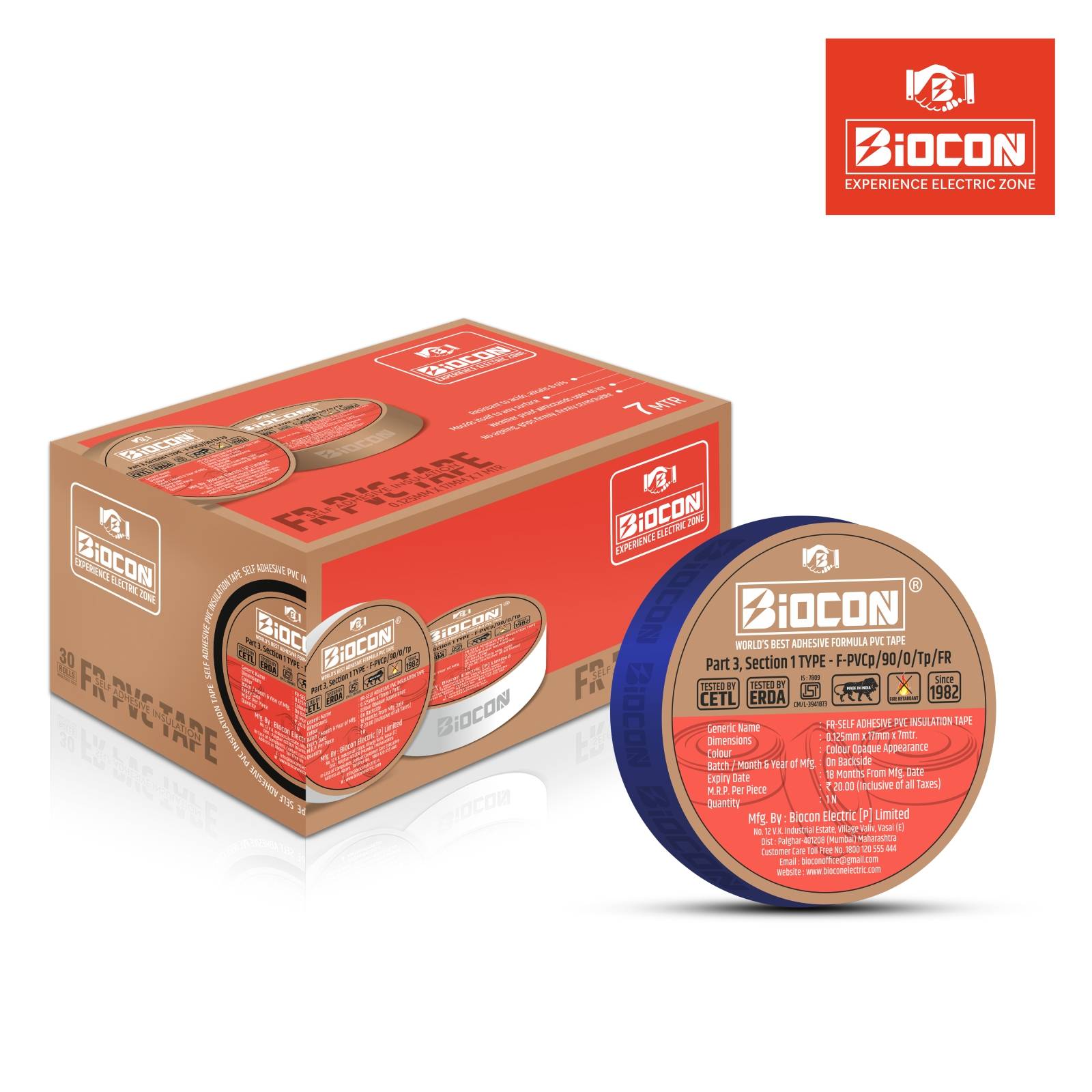 PVC Insulation Tape - 7Meter - Image 3