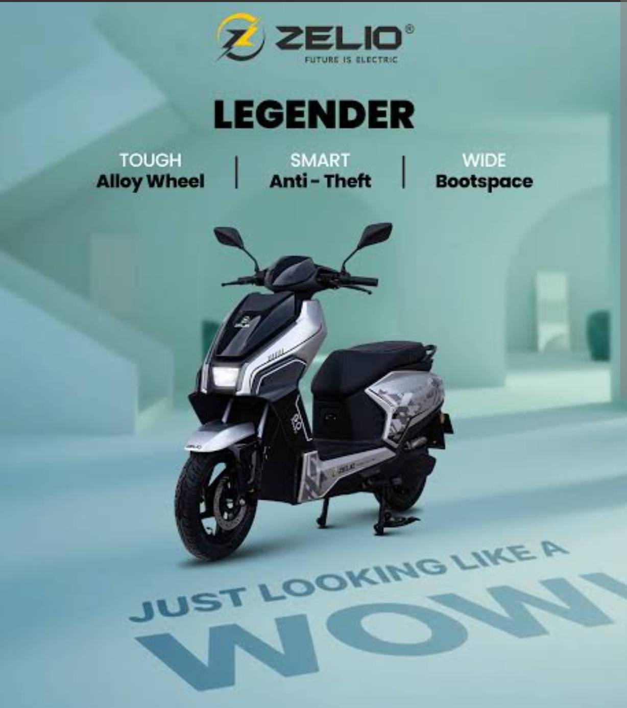 Zelio Legender EV Scooty in Narwana - Eco-Friendly Urban Commuting -  - Buy Online at SHEOKAND ENTERPRISES