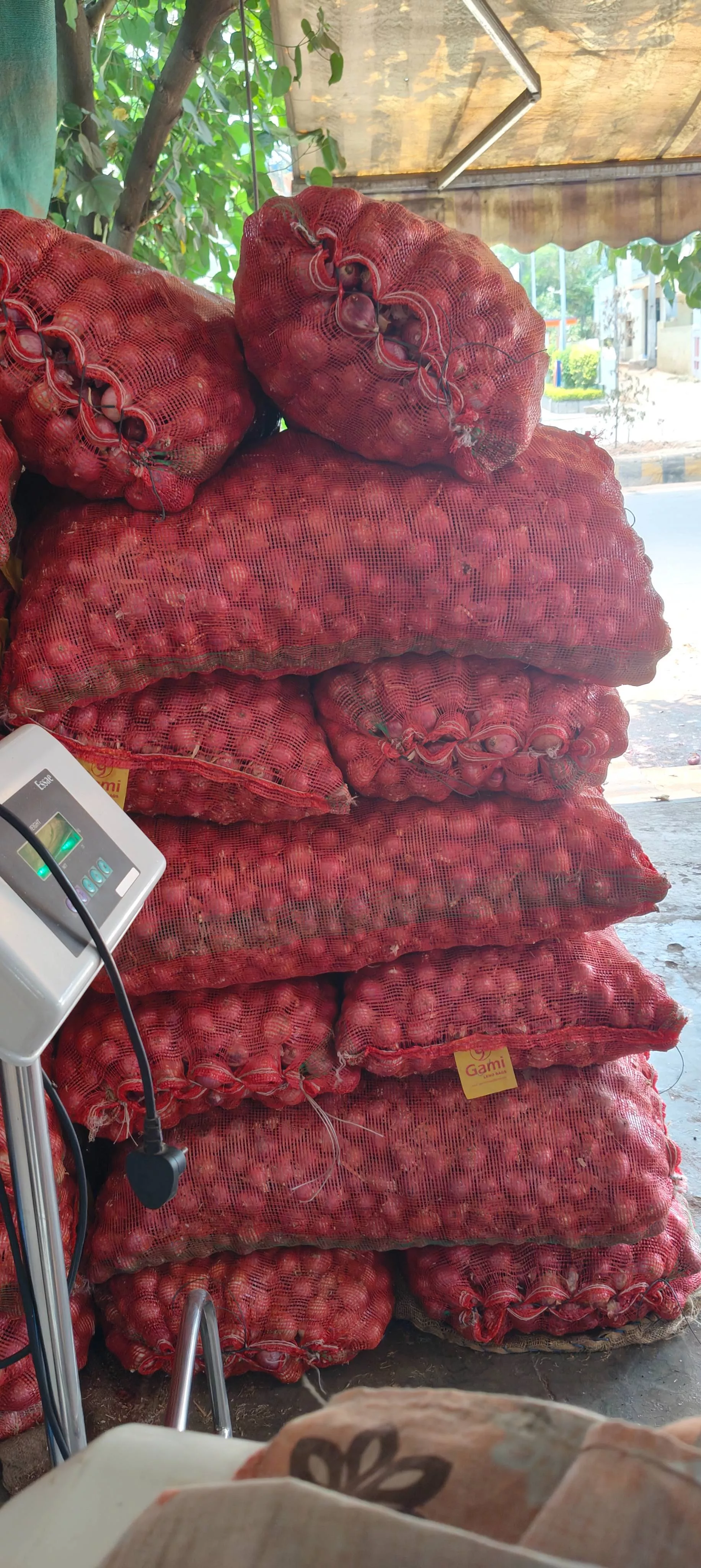 Fresh Red Onions in DOOR NO PLOT NO 26 SHOP NO 1 100 FEET ROAD SARDAN MASTHAN RAO GARAGE OPP MRF SHOWROOM JAWAHAR LANDMARK Bulk Supply -  - Buy Online at AL MEHARAJ ONIONS