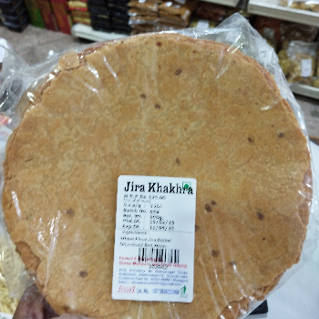  Jira Khakhra Hand Made 500GM - Ambawadi SHREE MAHAVIR SHREE MAHAVIR JAIN GRUH UDYOG 87/2, H-Colony, Near Nehrunagar Circle, Ambawadi
