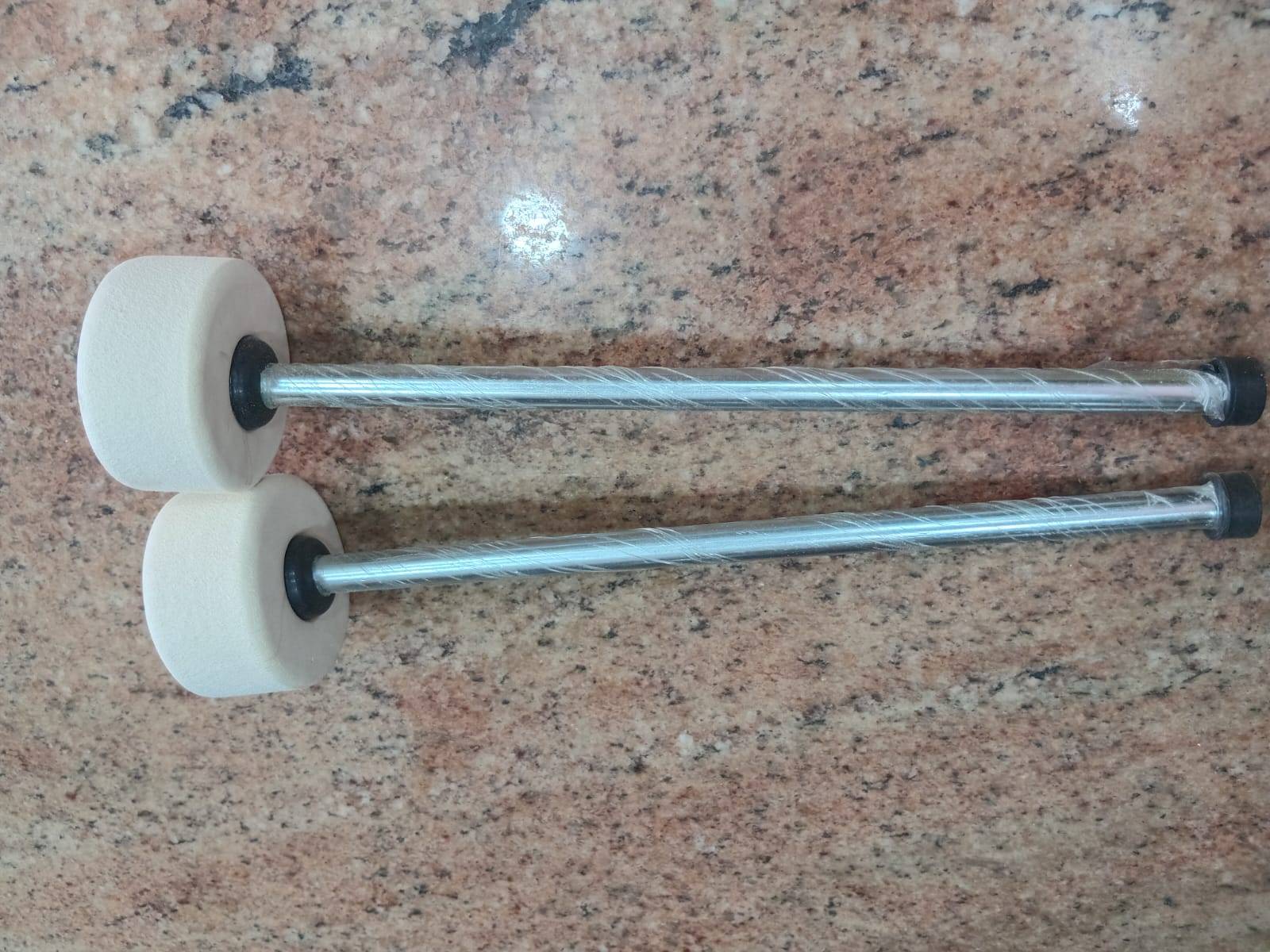 BASE DRUM STICK from MELODY MAKERS INDIA in Meerut, designed for enhanced drumming performance, showcasing its sleek design a - Image 1