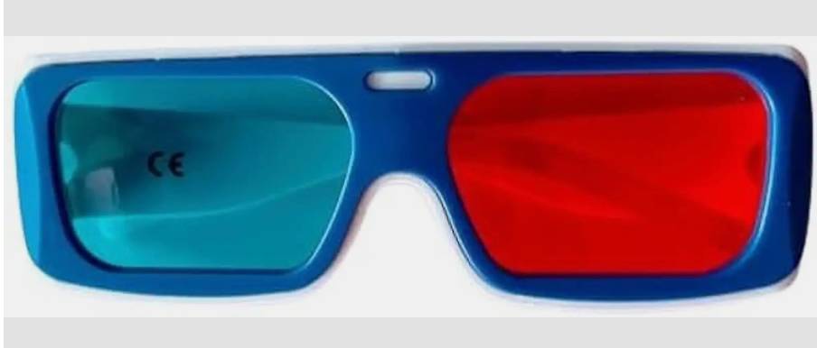 Bynocs 3D Anaglyph Glasses for Vision Therapy - Left Eye Red Large -  - Buy Online at KANOHI EYE PRIVATE LIMITED