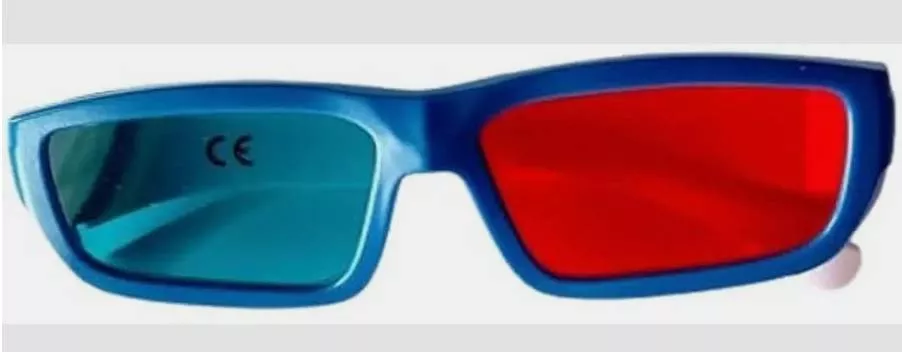 Bynocs 3D Anaglyph Glasses for Vision Therapy - Left Eye Red Small -  - Buy Online at KANOHI EYE PRIVATE LIMITED