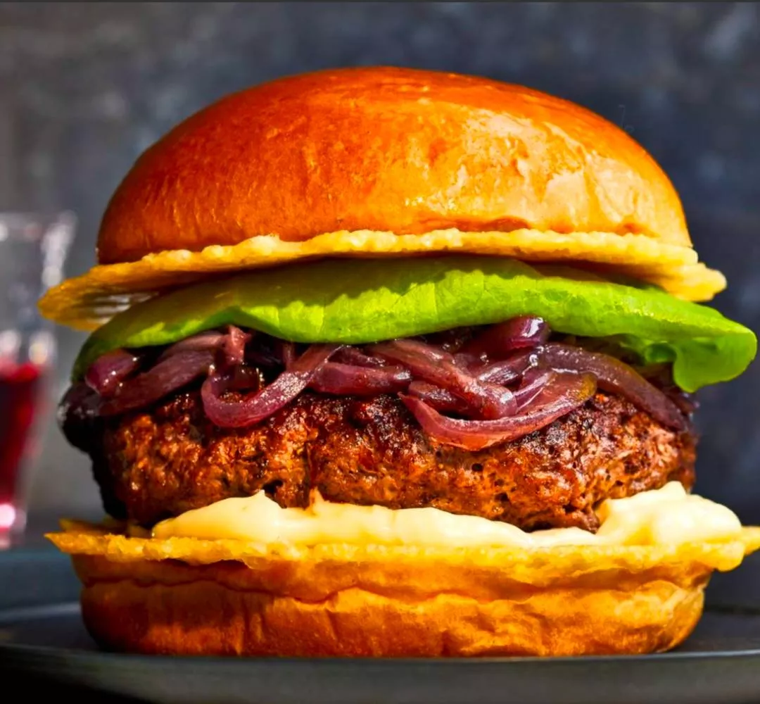 Gourmet Veggie Burger in Rampura Phul: Delicious Plant-Based Option -  - Buy Online at MAPLE TANDOORI