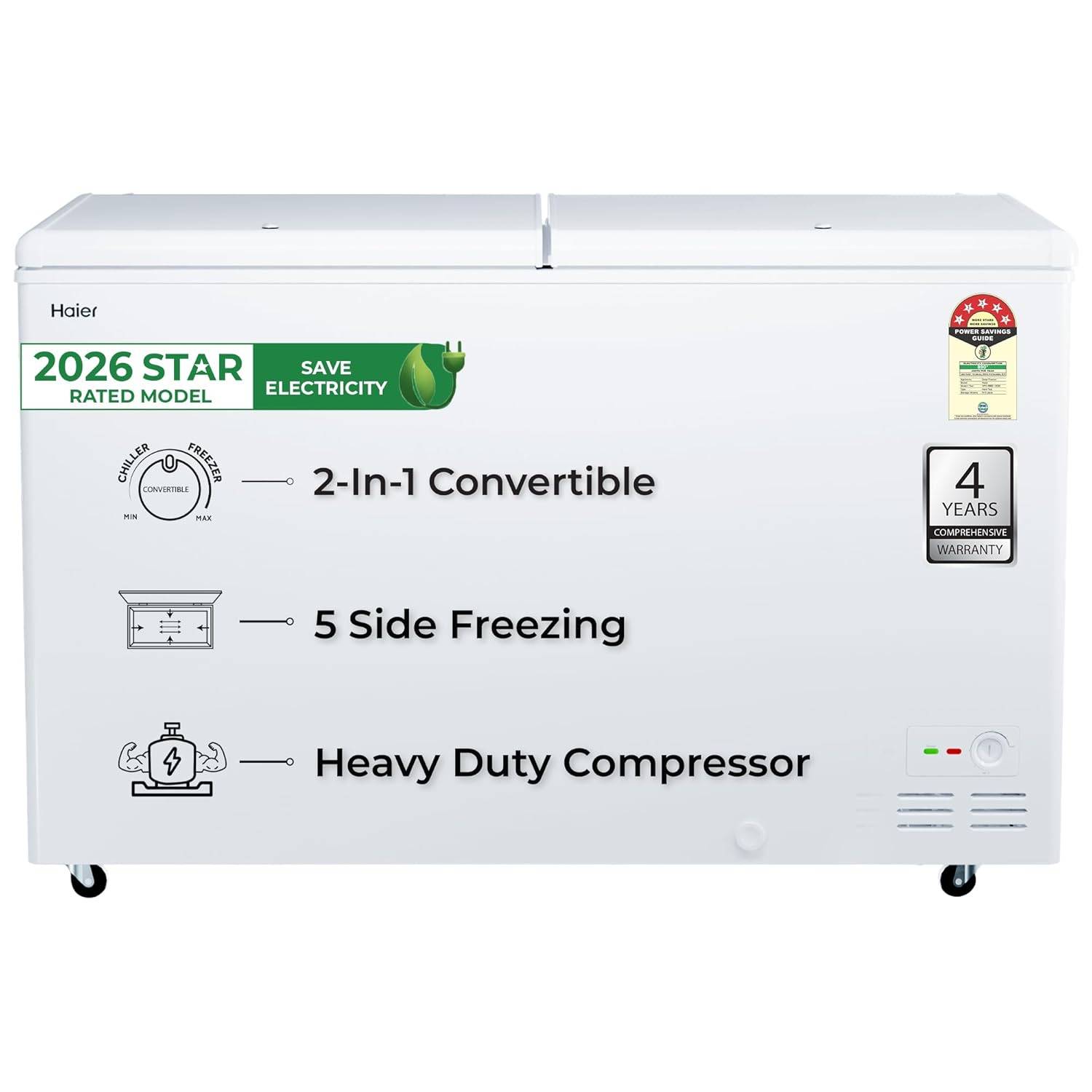 Haier Deep Freezer in V H Commercial Centre Kankiya - 5 Star Energy Rating -  - Buy Online at HARIOM TELEVISION