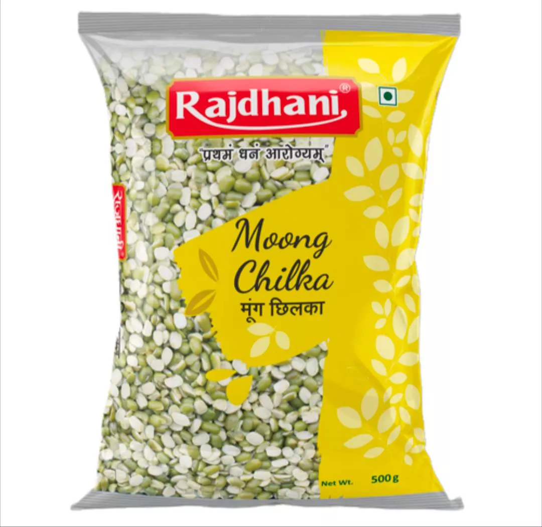 Rajdhani Moong Chilka Dal in Sonipat: High-Quality Pulses for Healthy Meals -  - Buy Online at SHUCHI RETAILS