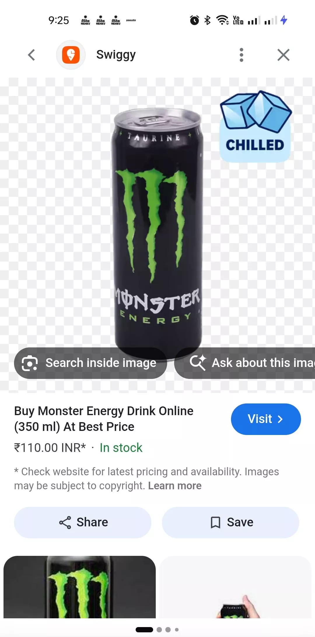 Monster Energy Drink in C O GUPTA TRADERS, Refreshing Taste and Powerful Energy Kick -  - Buy Online at GUPTA TRADERS