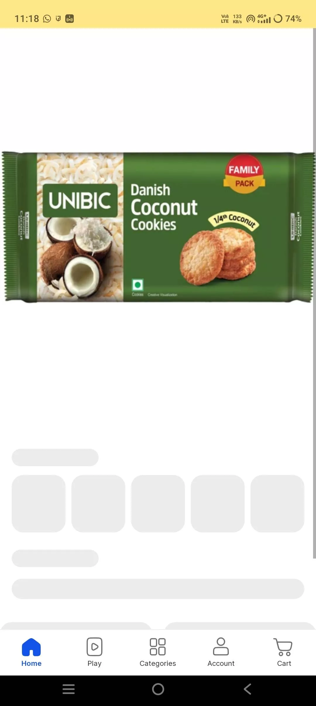 Unibic Danish Coconut Cookies in Bezgaon - Crunchy Family Treat -  - Buy Online at NIRU ENTERPRISE 