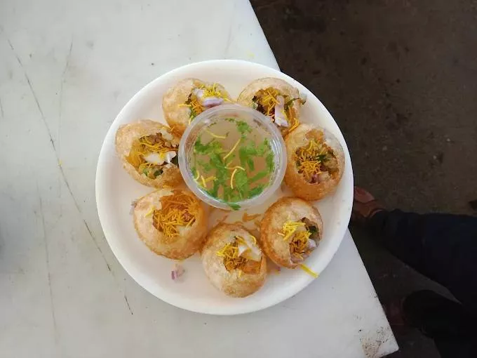Indian Snack Pani Puri Platter in Diu - Crispy Puri and Tangy Pani -  - Buy Online at SHIV FAST FOOD AND RESTAURANT