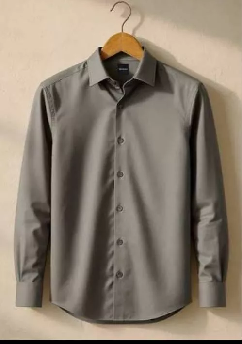 Men's Classic Grey Formal Shirt in Kapurthala - Elegant Design -  - Buy Online at SHARANJIT KAUR