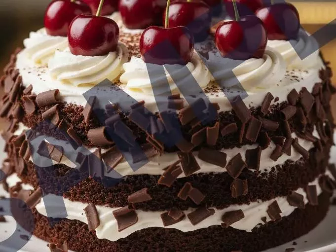 Black Forest Cake in Chandigarh - Indulge in Decadent Layers of Chocolate and Cherries -  - Buy Online at MANOJ KUMAR