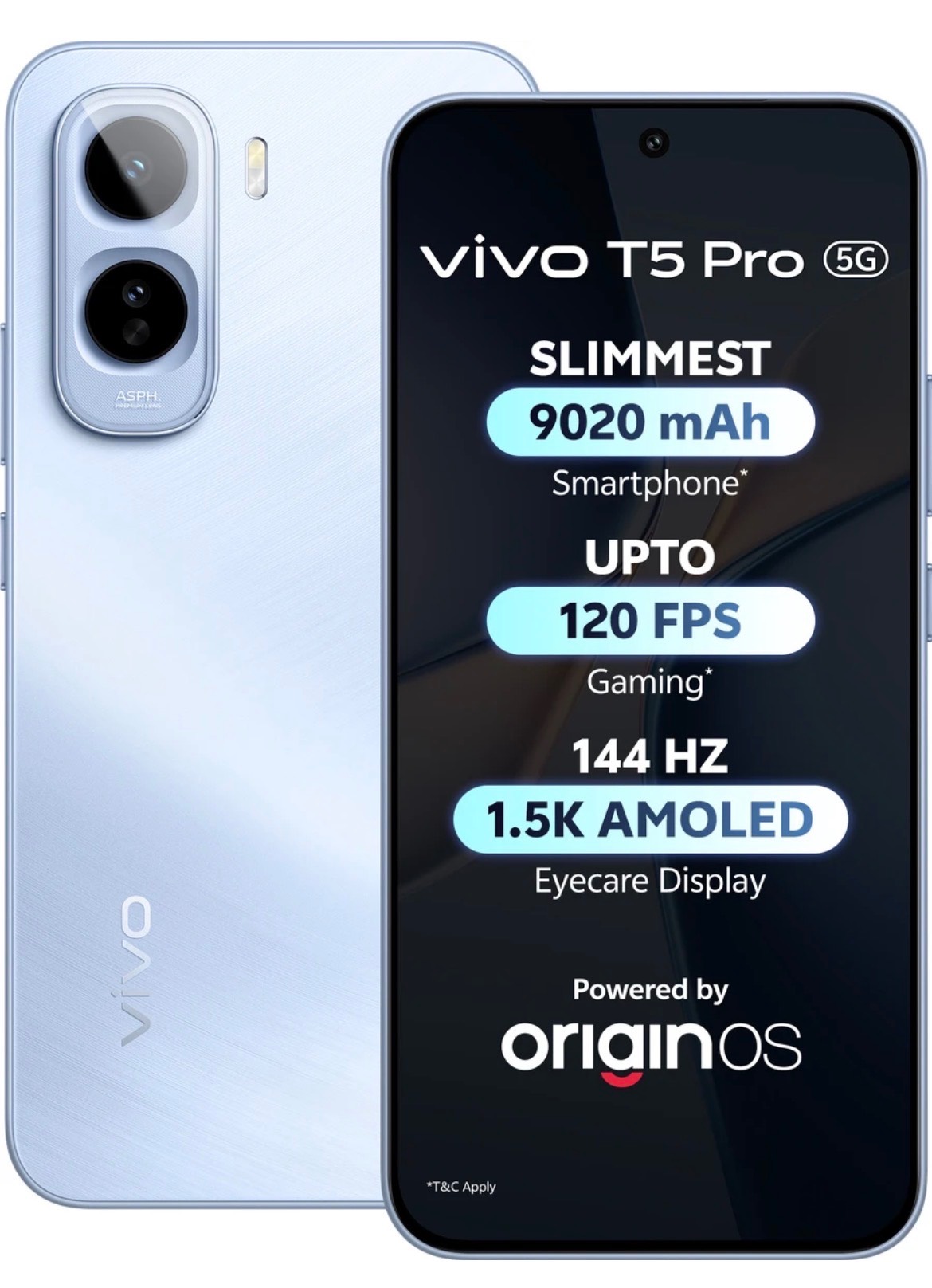 Vivo T5 Pro 5G in Morigaon: Slimmest 5G Smartphone with 9020mAh Battery -  - Buy Online at DIGITAL MART