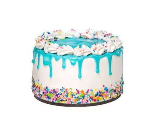 Celebration Cake Blue Drizzle in Aujala Pull - Festive and Delicious -  - Buy Online at DP FRESH JUICE BAR AND FRUIT SHOP