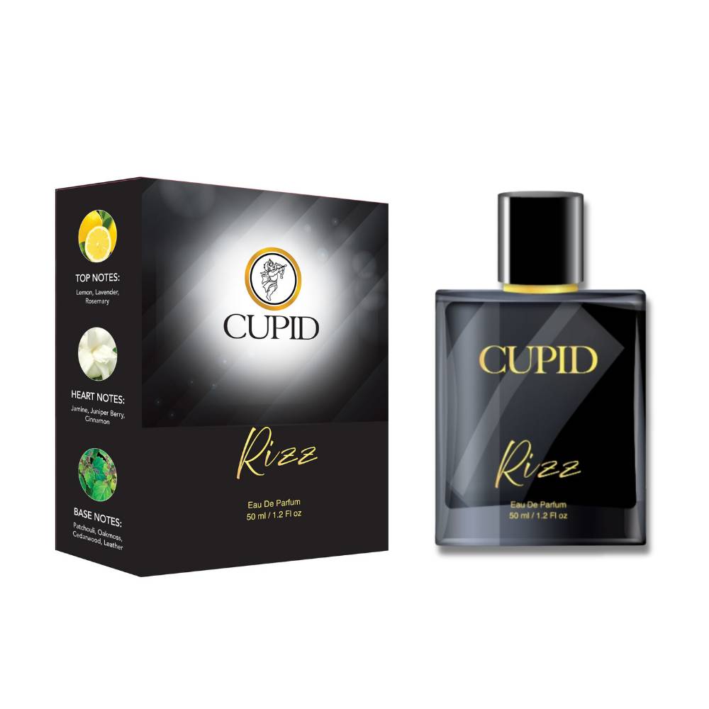 Cupid Black Rizz Eau De Parfum -  - Buy Online at ASSAM COMMERCIAL CORPORATION