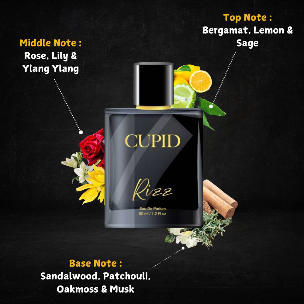 Cupid Black Rizz Eau De Parfum - Image 2