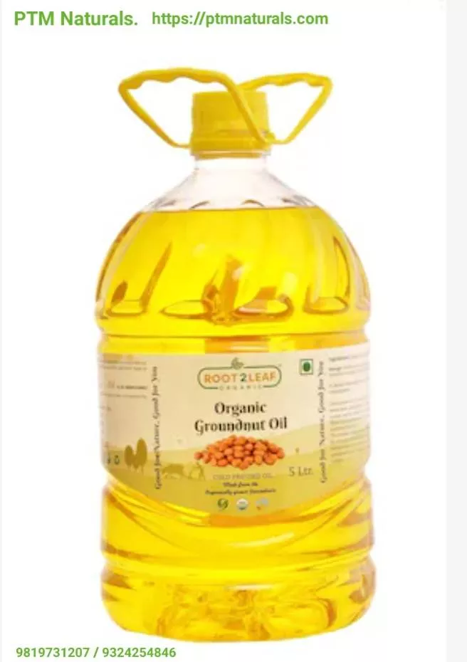 Organic Groundnut Oil in Kandivali: Pure Cooking Oil for Healthy Meals -  - Buy Online at PTM NATURALS