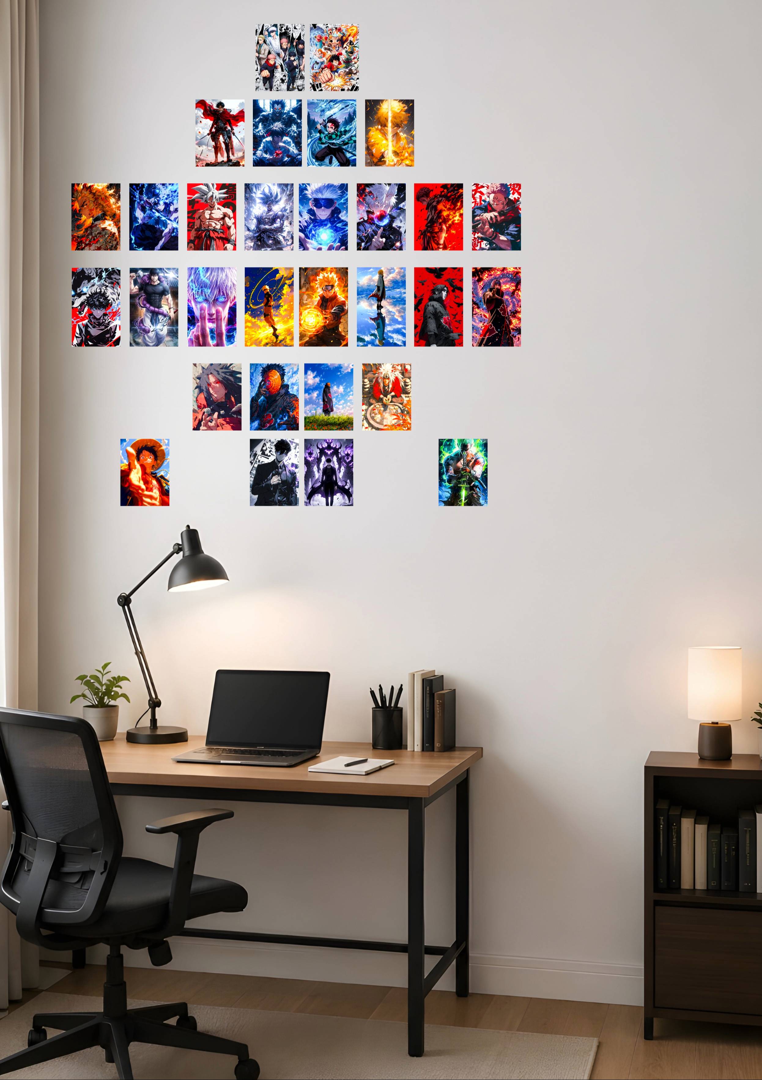 Anime Wall Posters A6 Premium Collage Kit – 30 PCS Anime Room Decor Set | Naruto, Demon Slayer, Goku -  - Buy Online at CLIQNSTIK