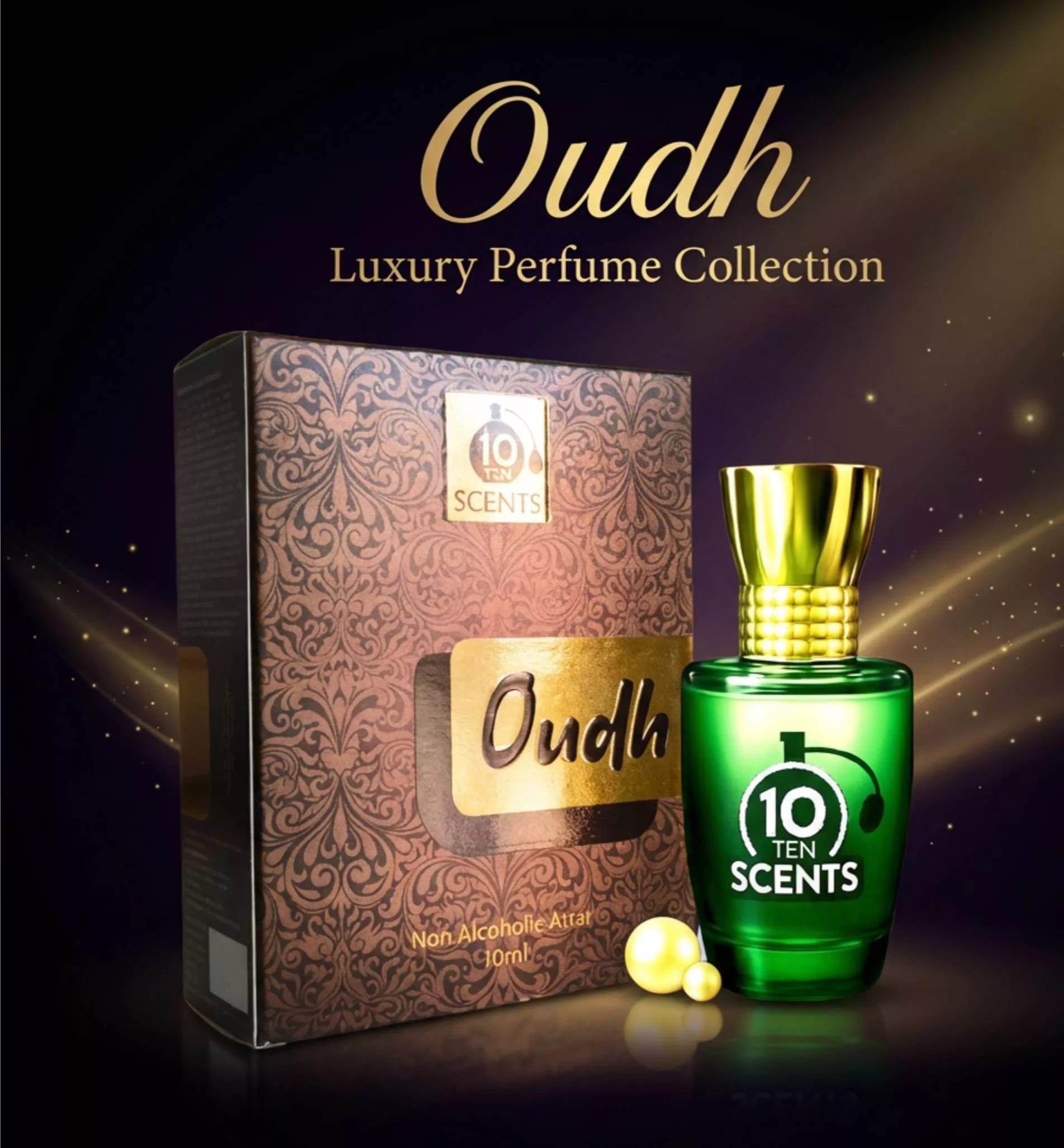 Ten Scents Oudh Attar in Mumbai - Luxurious Fragrance for All-day Elegance -  - Buy Online at UNILIFE PRODUCTS
