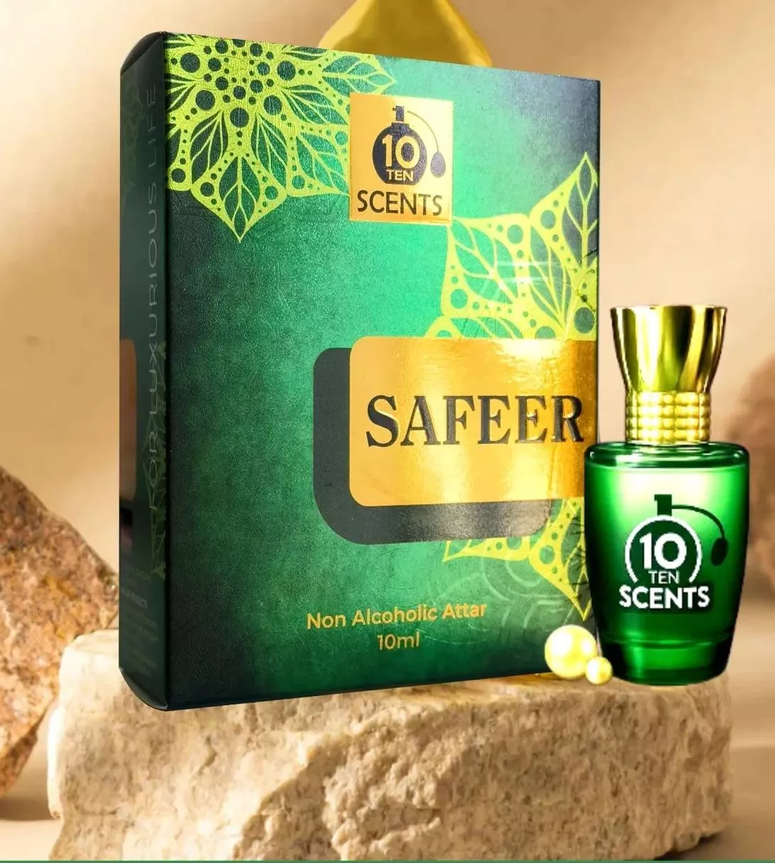 Ten Scents Safeer Attar in Mumbai - Exotic Fragrance - Image 1