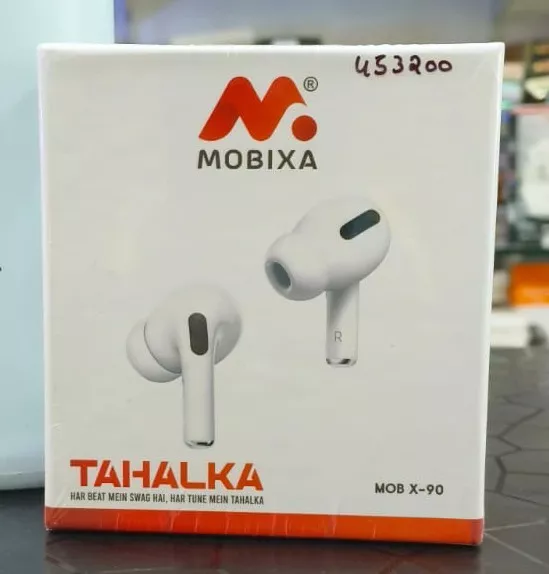 Mobixa Tahalka MOB X-90 Earbuds in Hoshiarpur with Noise Cancellation