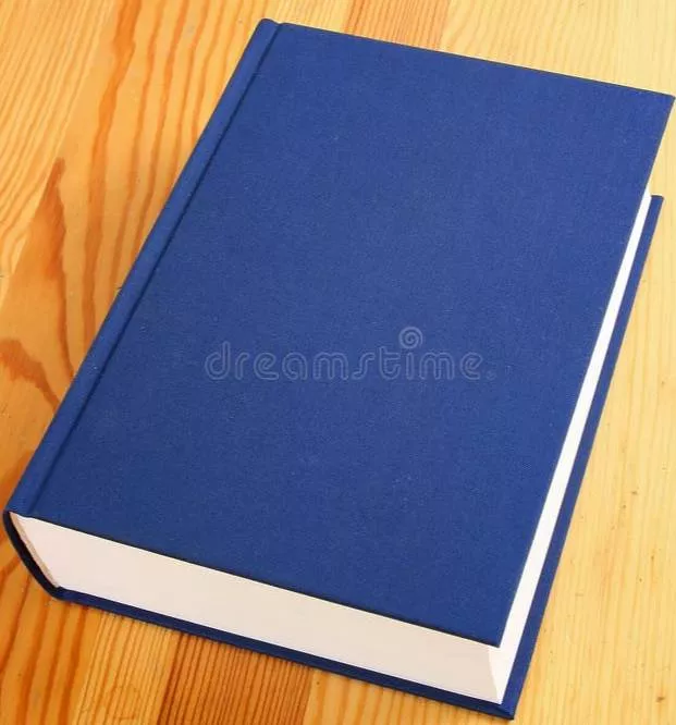 Journal/Notebook in C O ADARSH BOOK DEPOT - Classic Blue Hardcover with Plain Pages