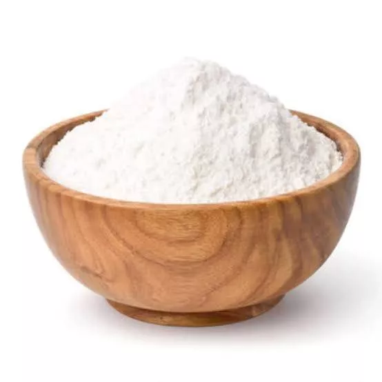 Premium wheat flour packed in a bag, showcasing its fine texture and quality, perfect for baking delicious goods in Amravati.