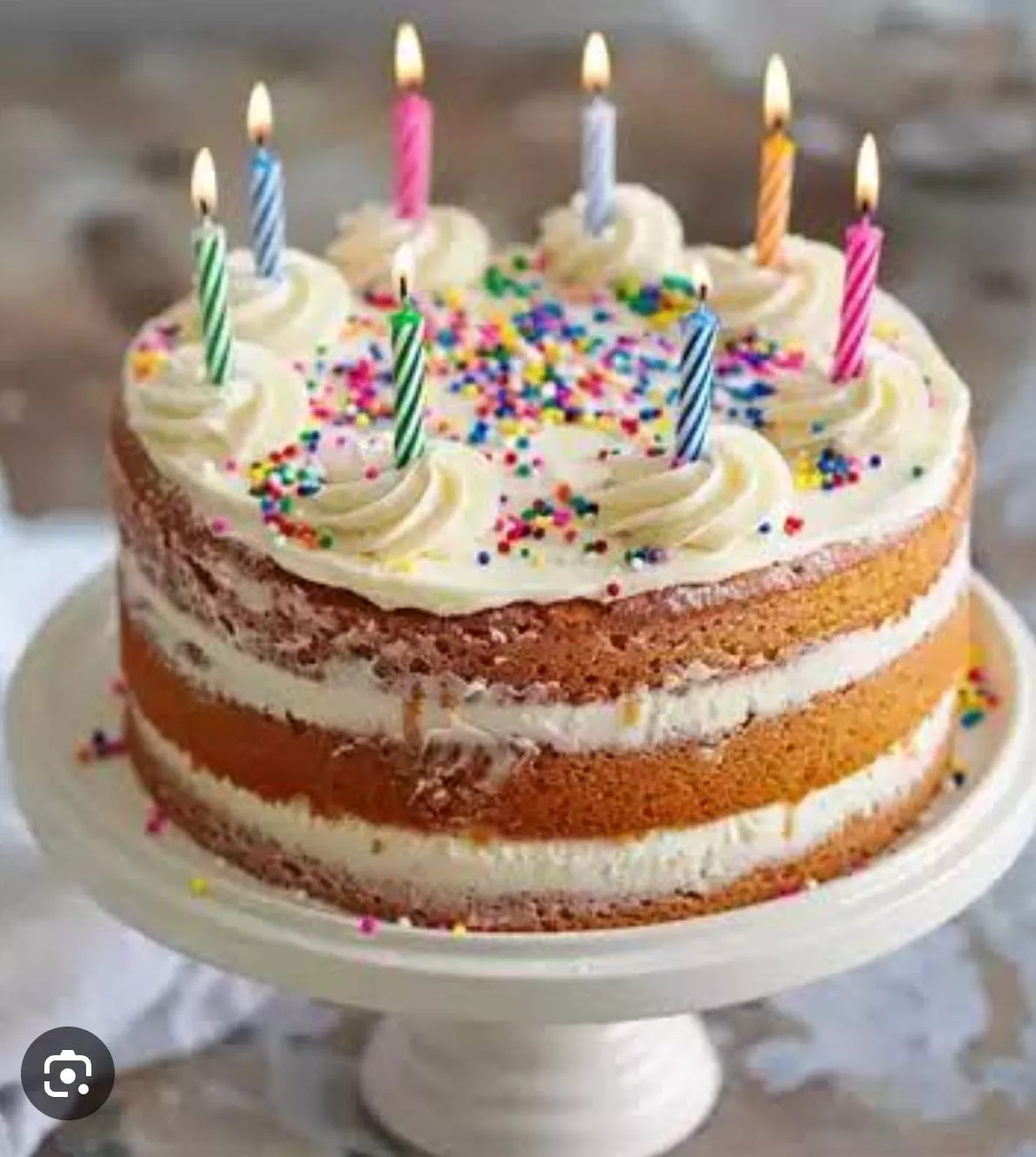 Delicious cake from RAMESH CHAT CORNER in Rampura Phul — beautifully decorated and ready for any celebration