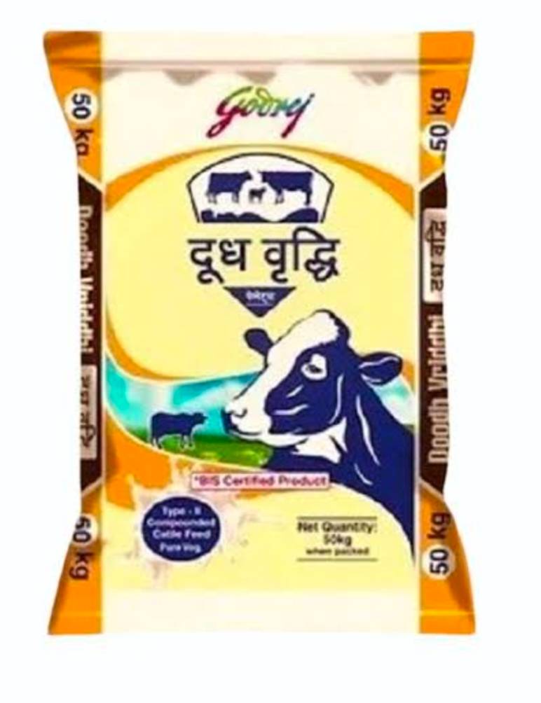 Dudh Vriddhi Animal supplement packaging displayed in GOLA GOKARAN NATH showcasing its features and benefits for dairy animal
