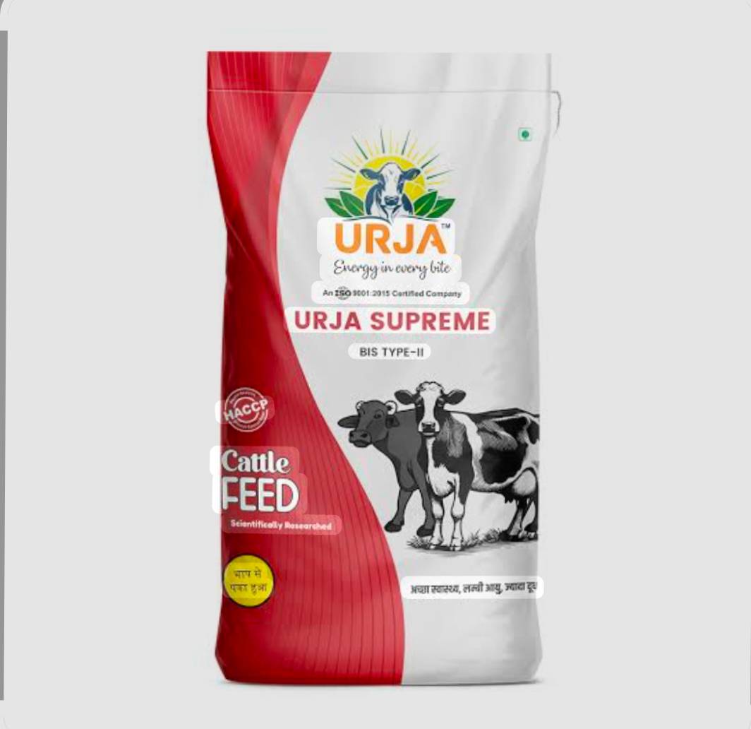High-quality Urja Supreme animal feed in Gola Gokaran Nath, promoting livestock health and vitality.
