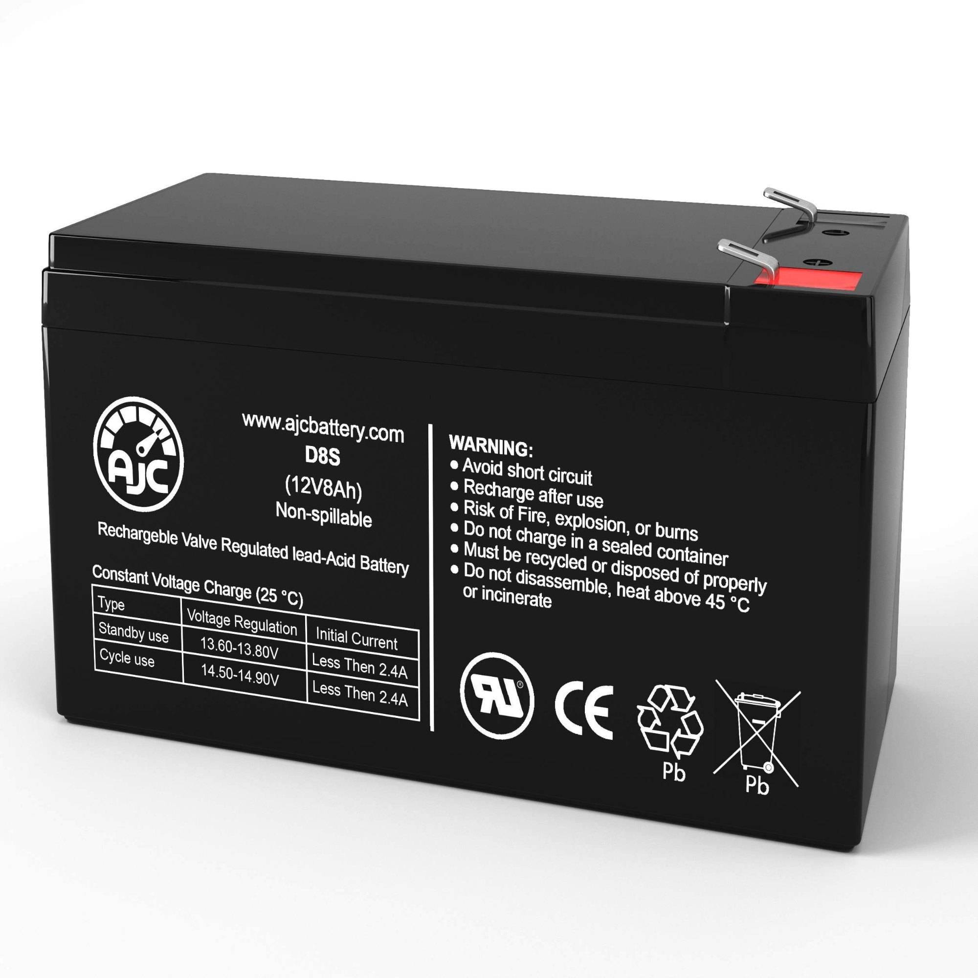 Rechargeable 12V 8Ah battery designed for efficient power supply, available at V K MEDIALINE in Rajkot; features compact desi