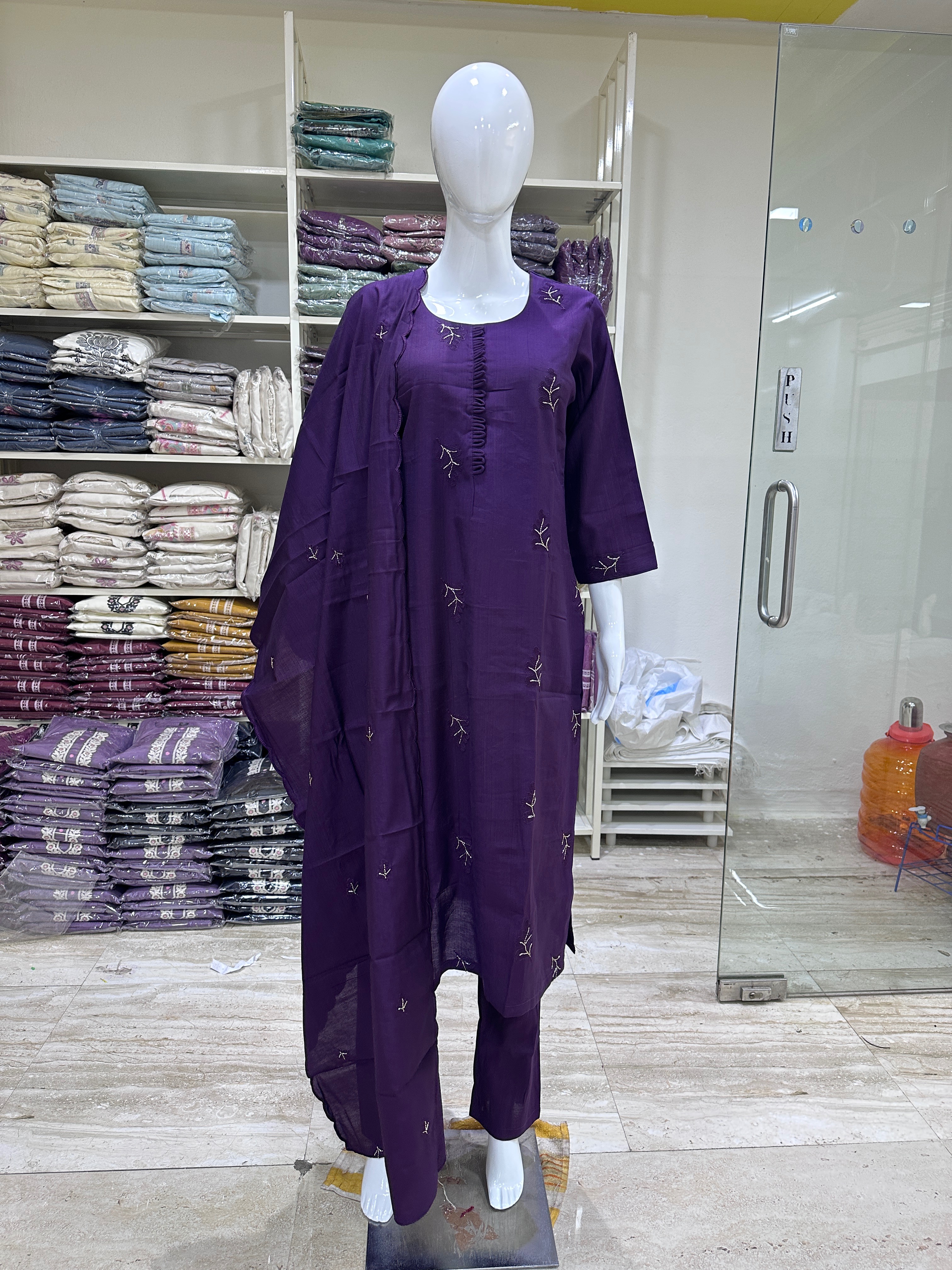 Stylish Vatican silk kurta set in SIRA featuring elegant design and soft fabric, perfect for various occasions. - Image 1