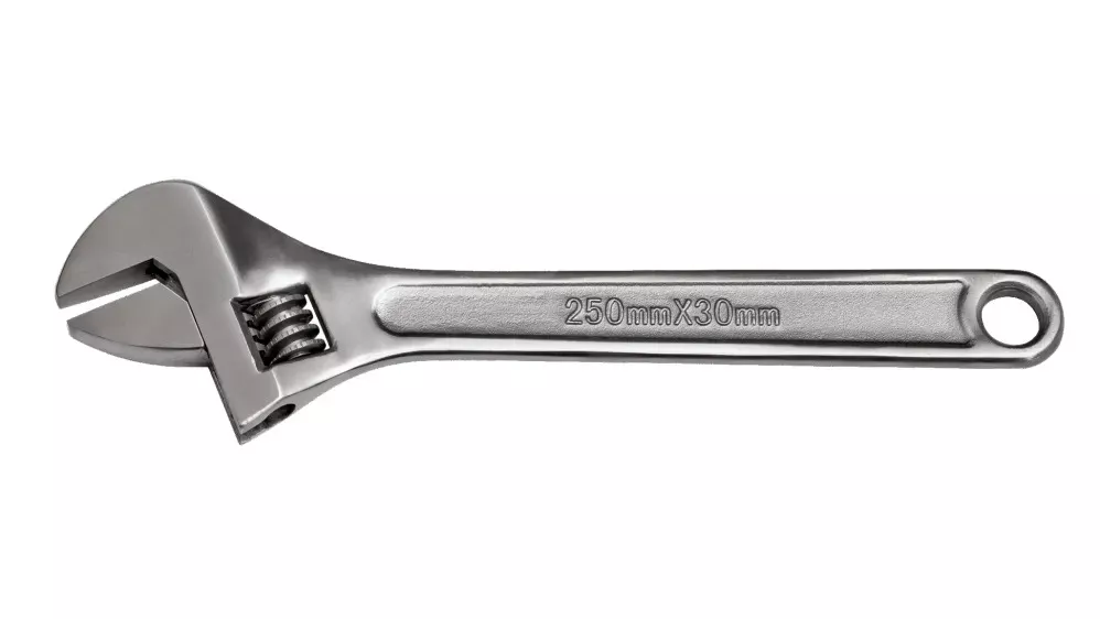 Adjustable spanner tool with a sleek design and adjustable jaw, suitable for various tasks, displayed in Pakhapur.