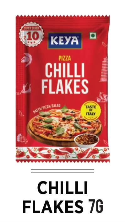Premium quality 7g chilli flakes from RK AGENCIES in Bhadrachalam, perfect for enhancing the flavor of various dishes.