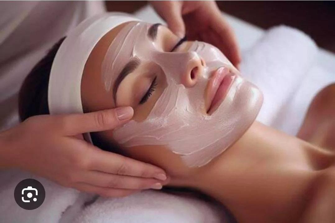 Revitalizing Facial Mask in PALWANCHA showcasing a creamy texture in a jar, suitable for all skin types, promoting radiant sk
