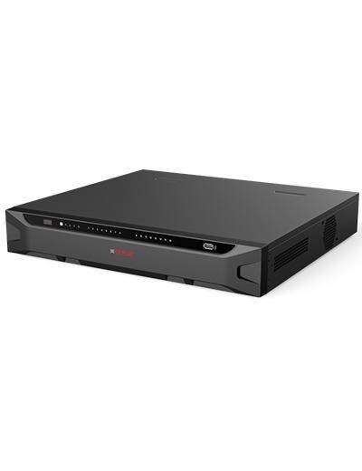 XPlus Network Video Recorder (NVR) designed for seamless management of multiple IP cameras, showcasing its sleek design and c