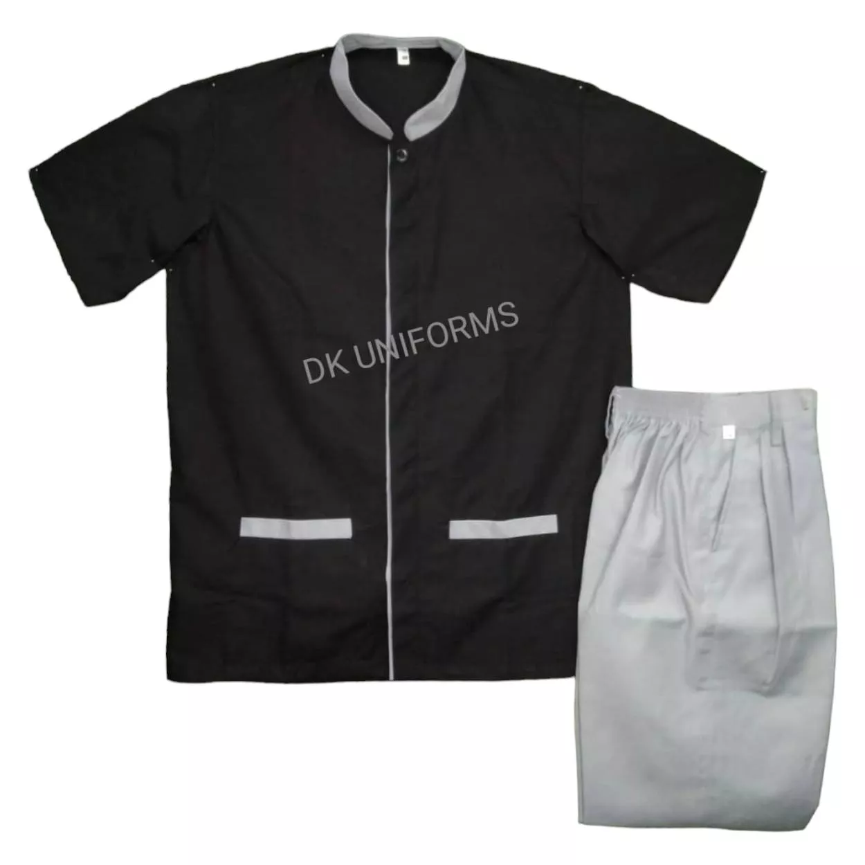 Professional housekeeping uniform made for comfort and style, featuring a modern design, available from D K UNIFORMS in DELHI