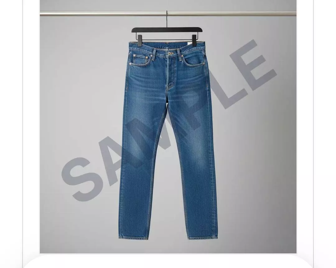 Classic blue denim jeans for stylish comfort available at M S SRI DHANALAXMI TEXTILES READYMADE in Aswapuram