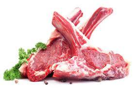 Tender and fresh mutton chops, ideal for gourmet dishes, from WARIS CHICKEN CORNER in Kanpur, showcasing their rich color and