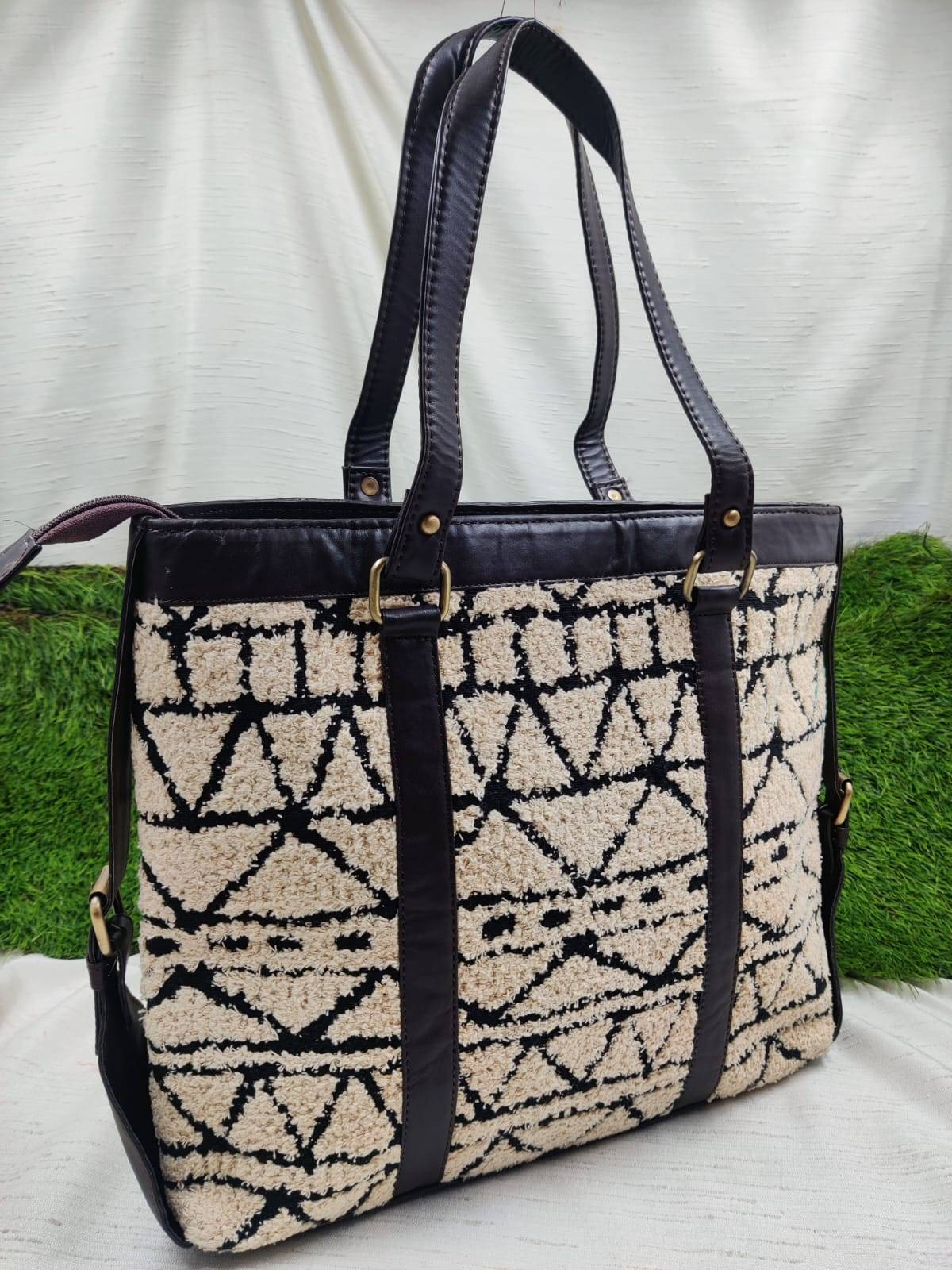 A V ENTERPRISES - Azzraa Jacquard Laptop Handbag in Jaipur in JAIPUR