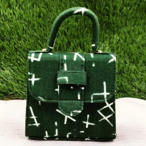 Chic floral print Azzraa Mini Chiq sling bag with structured design — stylish accessory in Jaipur - Image 4