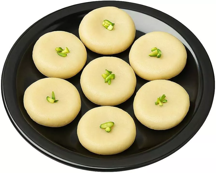 Delicious assortment of traditional Sweets from Balaji Bikaner Mithaiwala in Chandur Rly, showcasing vibrant colors and textu