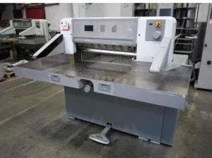 High-precision Polar Industrial Paper Cutting Machine in Sahibabad, featuring an advanced cutting mechanism and robust build 
