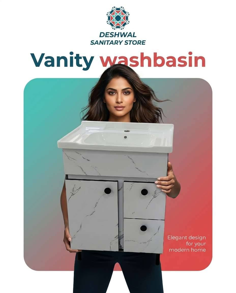  Vanity Washbasin in Panipat: Marble Finish DESHWAL SANITARY STORE OPP MARUTI AGENCY VILLAGE JHAMBA SANOLI KHURD PANIPAT PANIPAT HARYANA 132104 132104 LANDMARK Opp Maruti Suzuki