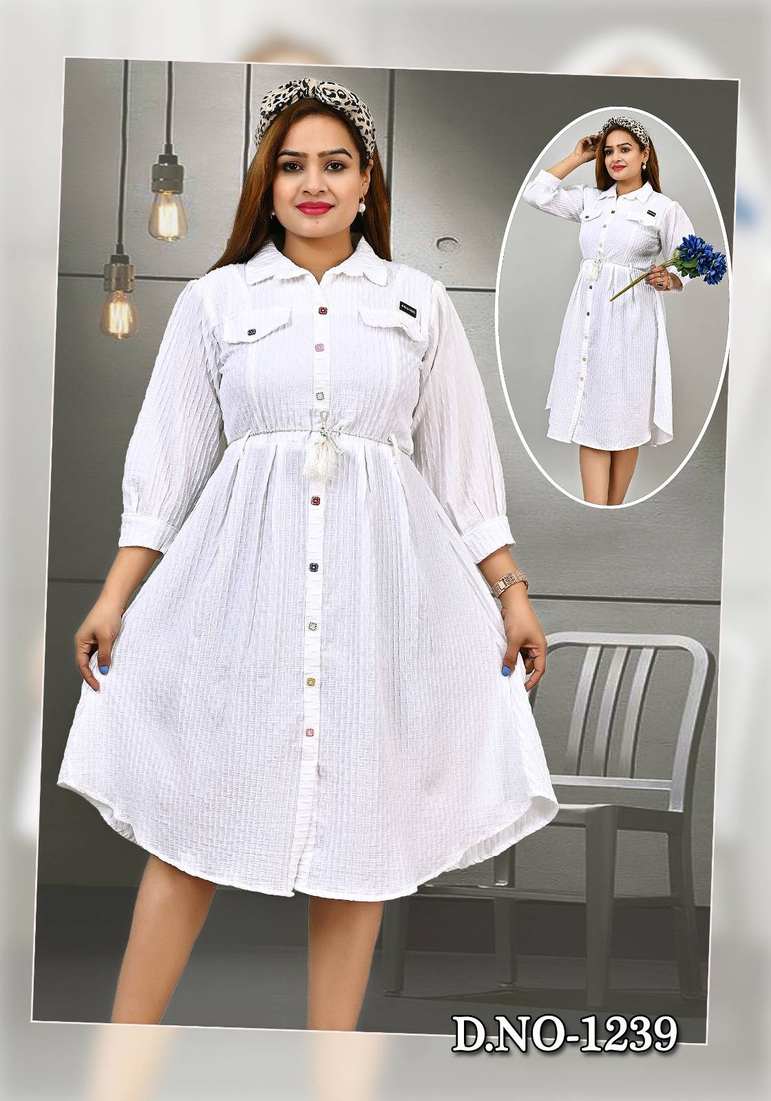  Kritika Fashion Point Elegant White A-Line Dress Kharar Kritika Fashion Point Kritika Fashion  Point Shop No 5  Golden City Near Green Market Kharar LANDMARK Green Market