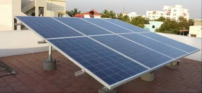 3kw solar system featuring solar panels, inverter, and installation accessories — Solar System 3kw in Mathura designed for en