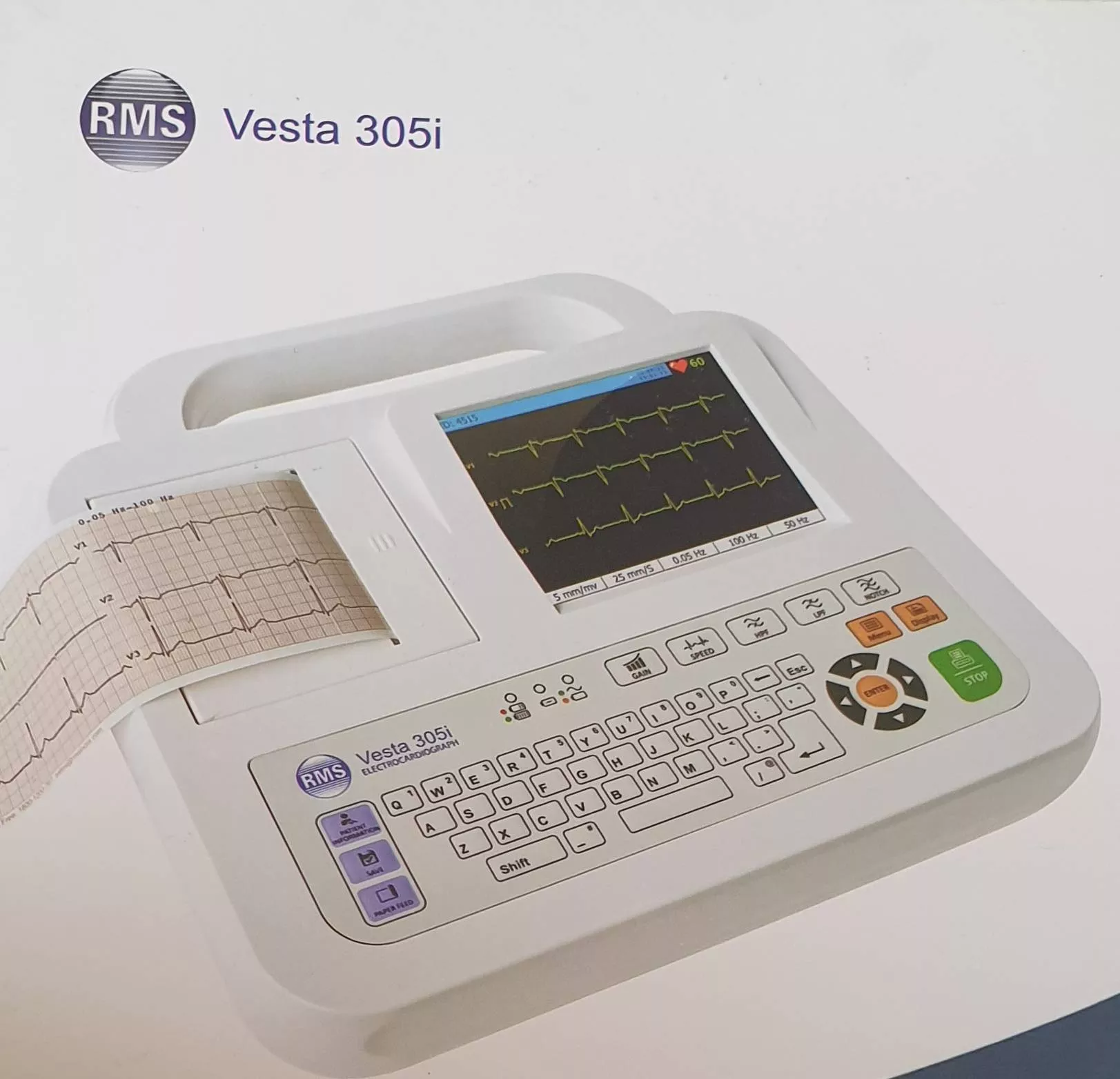 MEDINICS - RMS Vesta 305i ECG Machine in Varanasi in VARANASI